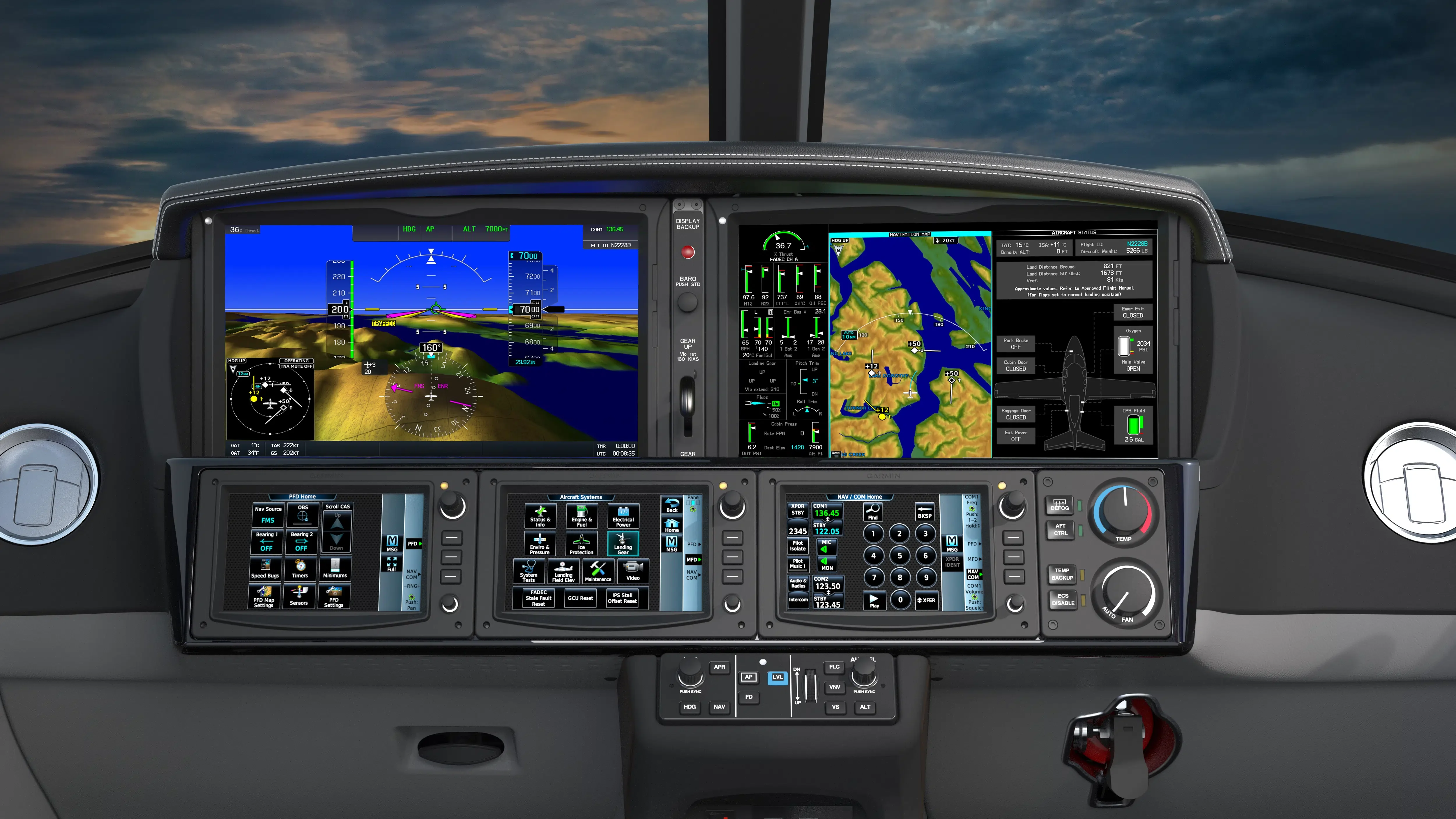 Cirrus Perspective Touch™ by Garmin® for the Vision Jet