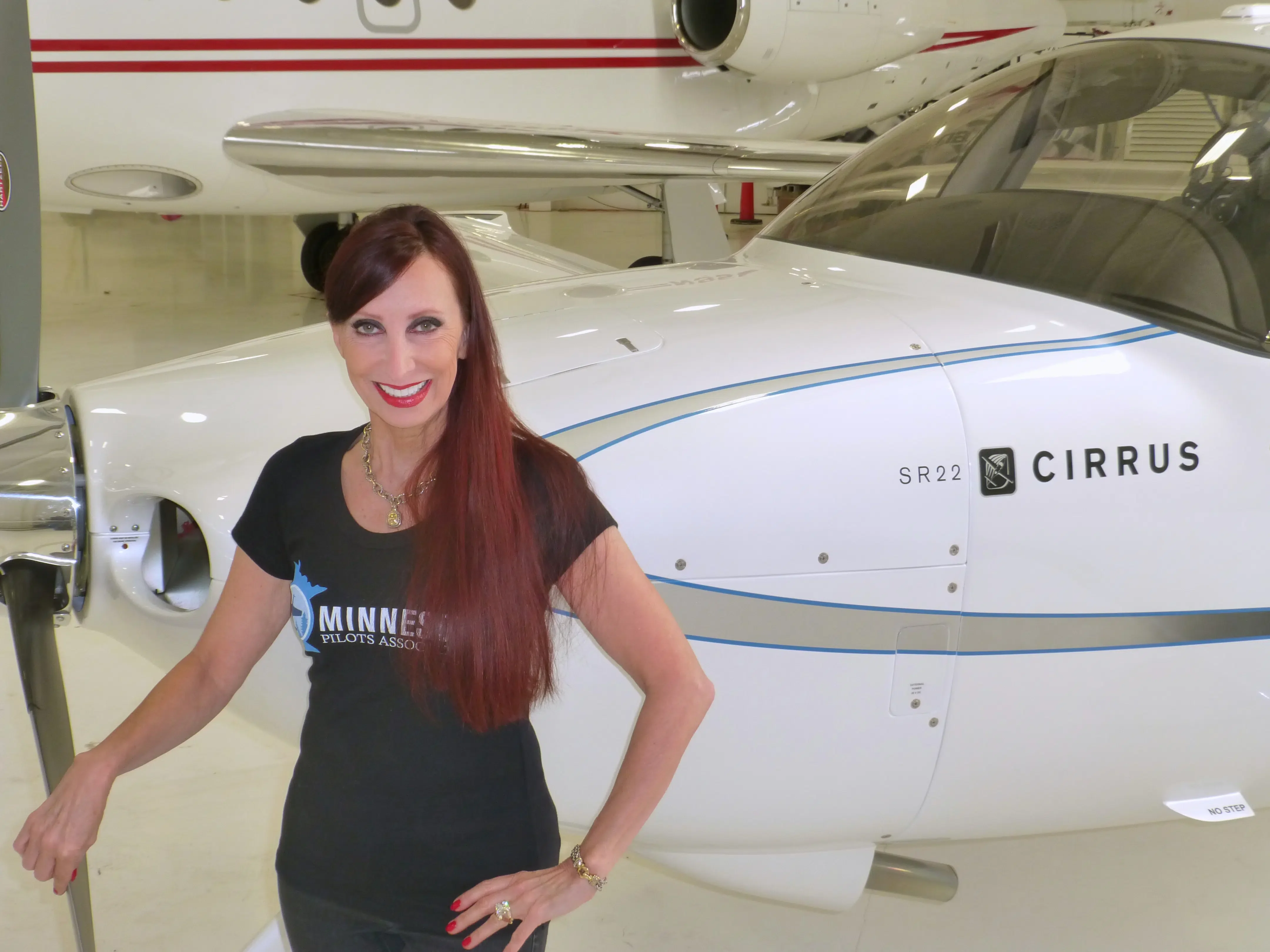 Tracy Lovness’ Cirrus is an Air Race Flyer