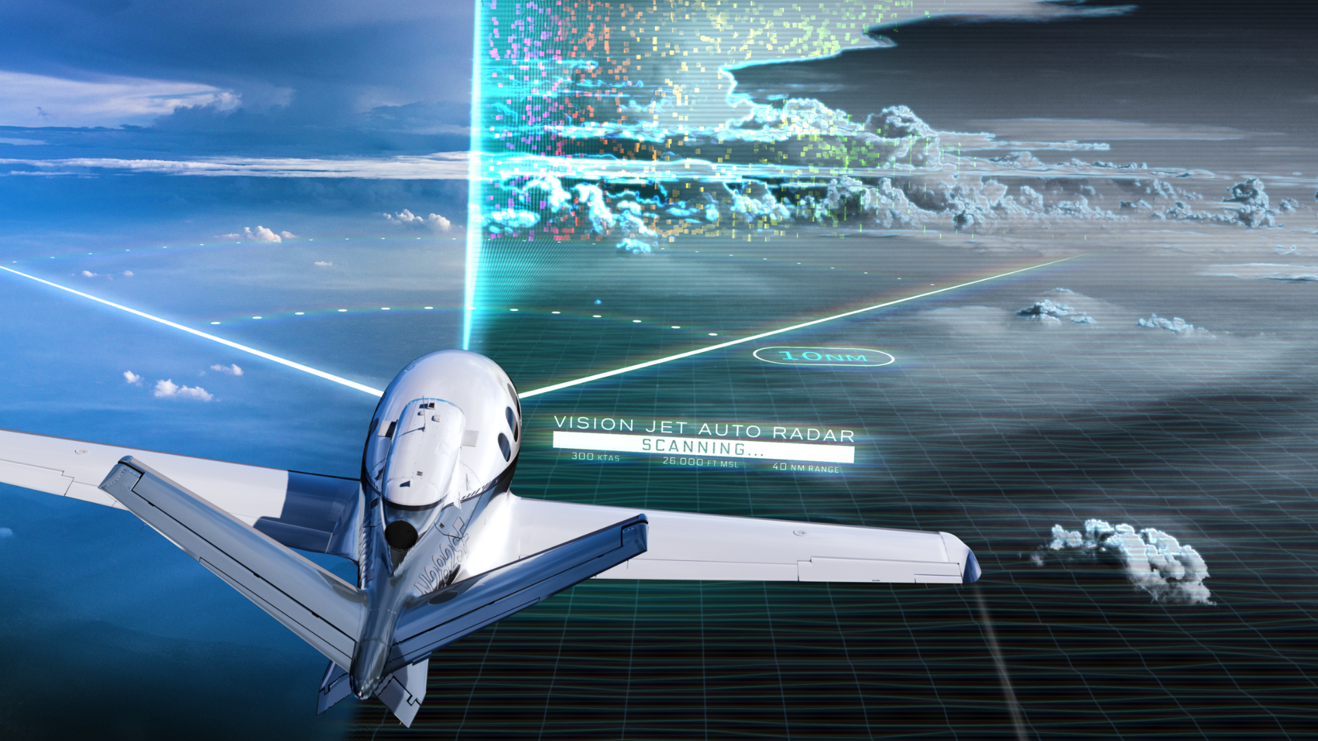 auto radar vision jet