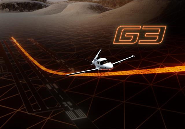 Vision Jet taking off