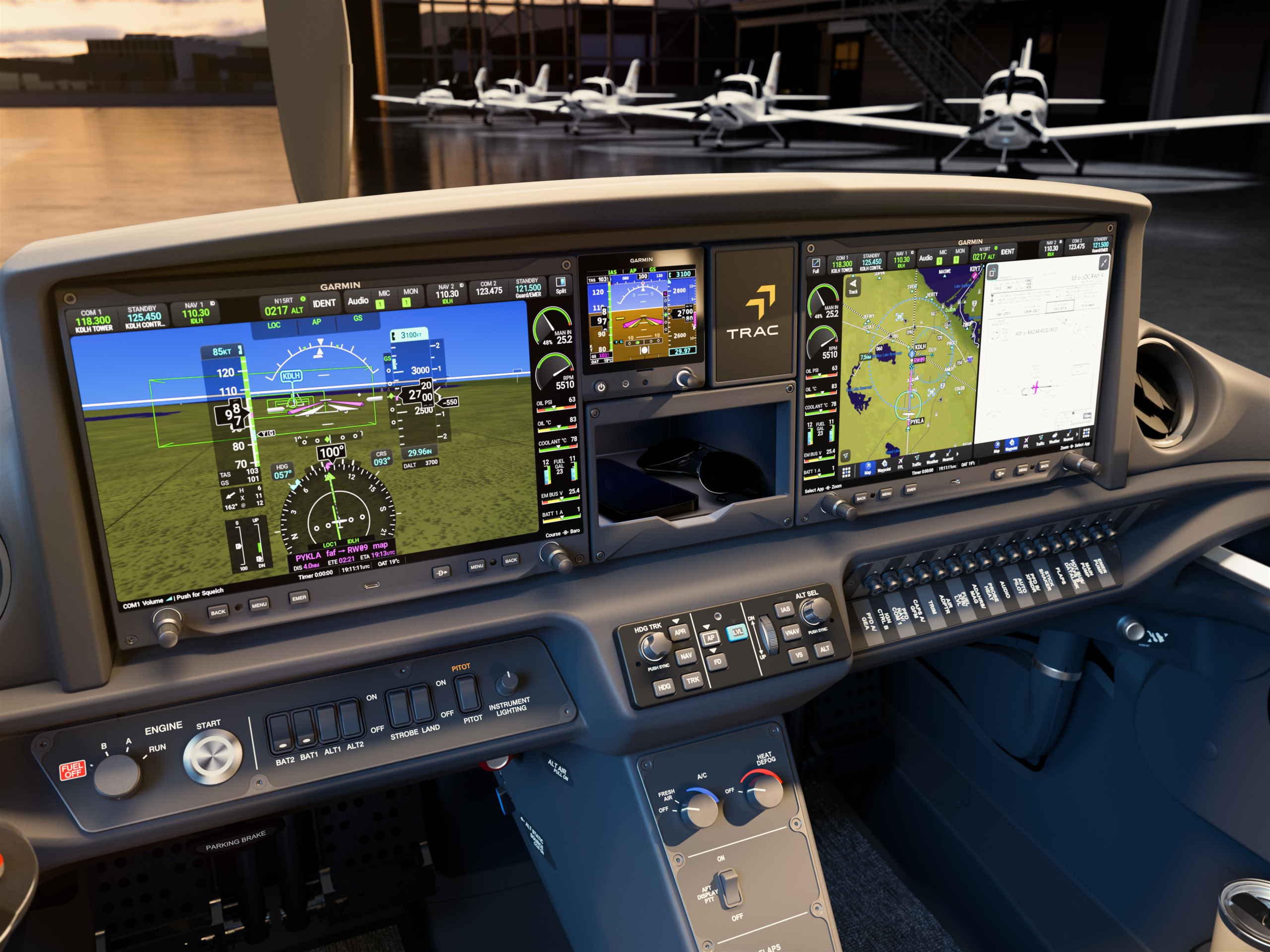 Cirrus TRAC10 Adds Perspective Core™ Flight Deck